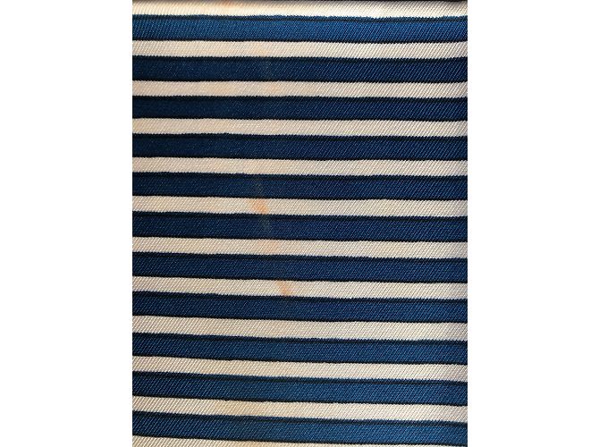 YVES SAINT LAURENT Sciarpe T.  silk Blu - vista 8