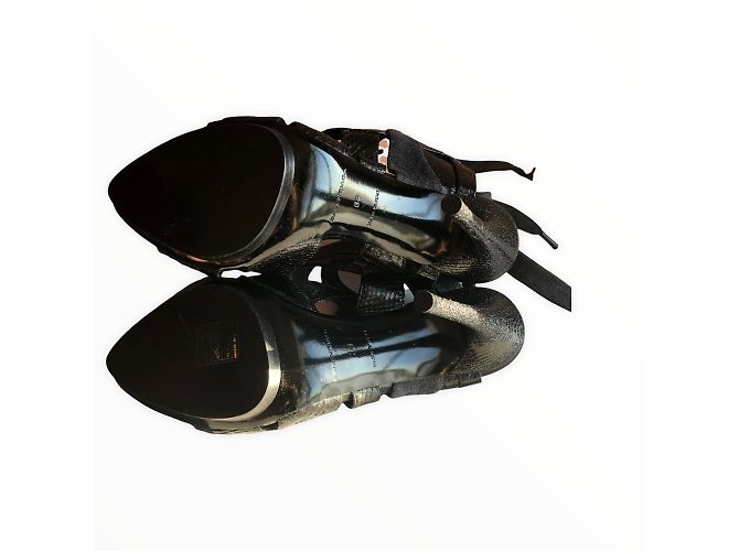 BALENCIAGA Sandali T.IT 36 vacchetta Nero - vista 13
