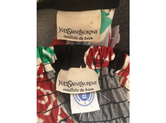 YVES SAINT LAURENT Jacken T.fr 40 SYNTHETIK Schwarz - Ansicht 16