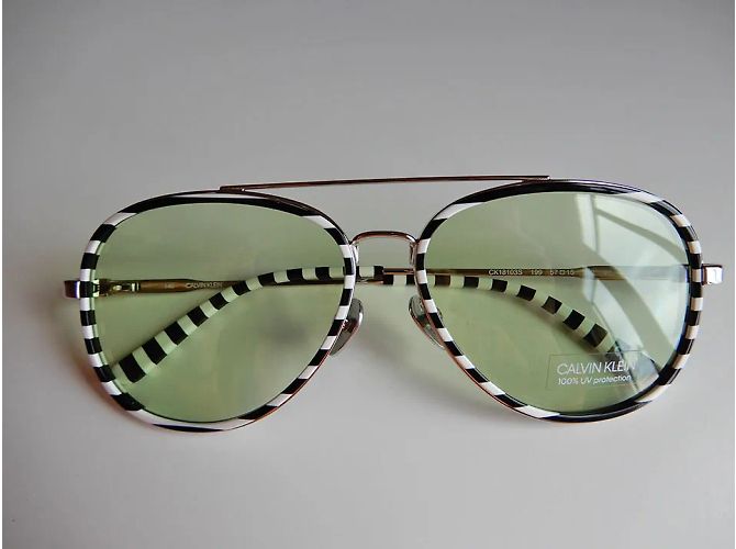 CALVIN KLEIN Gafas de sol T.  metal Negro - vista 6