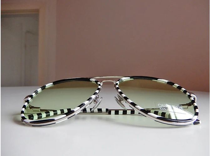 CALVIN KLEIN Gafas de sol T.  metal Negro - vista 7