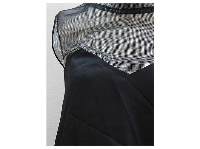 Maison Martin Margiela Maison Margiela Netzkleid Schwarz - Ansicht 2