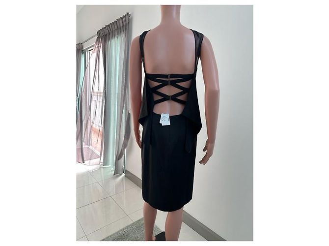 Maison Martin Margiela Maison Margiela Netzkleid Schwarz - Ansicht 6