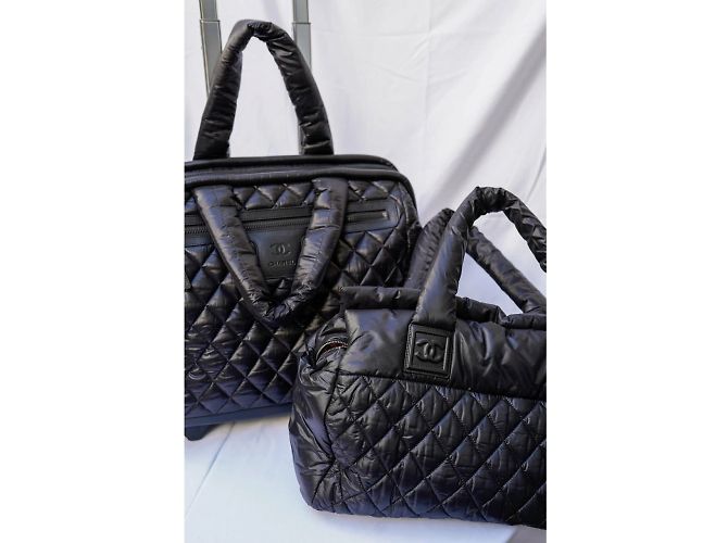 Cocoon CHANEL Reisetaschen T.  Polyester Schwarz - Ansicht 7