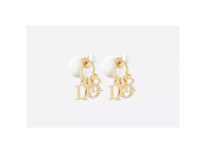Pendientes DIOR T.  metal - vista 4
