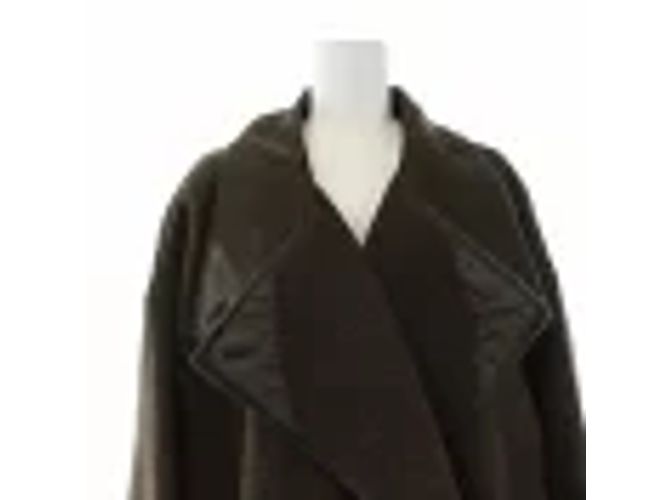 ISABEL MARANT Abrigo largo Abrigos Cachemira Castaño - vista 16