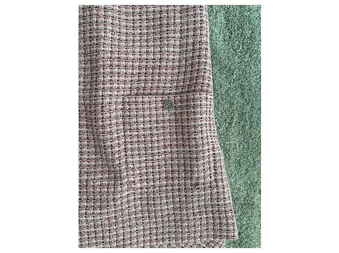 Chanel 14SS Fantasy Tweed-Kleid Pink - Ansicht 19