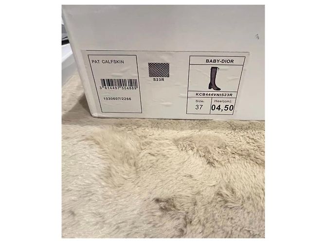 Christian Dior Resille Naughtily-D-Schnürstiefel aus Wildleder mit Netzstoff - Ansicht 2
