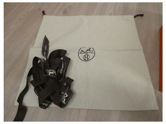 caixa hermès completa para bolsa hermès birkin 30cms Laranja - vista 6