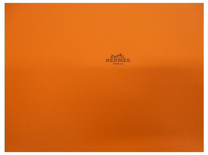 caixa hermès completa para bolsa hermès birkin 30cms Laranja - vista 7