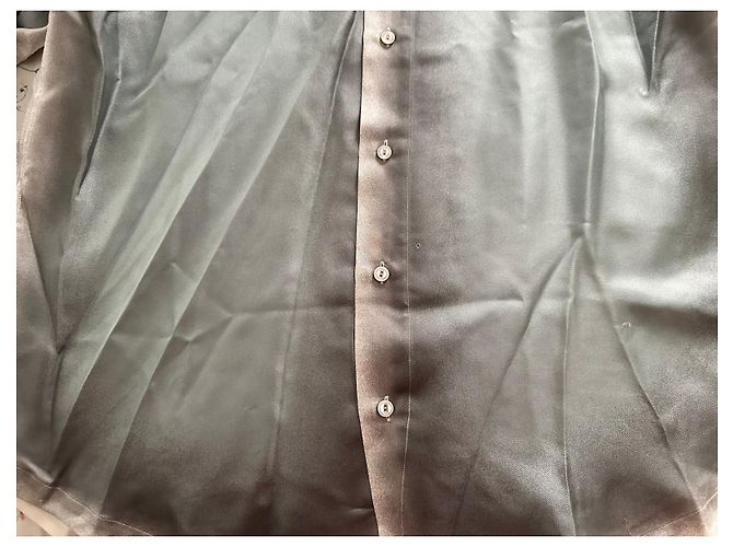 Louis Vuitton Camicia in seta stampata Multicolore - vista 11