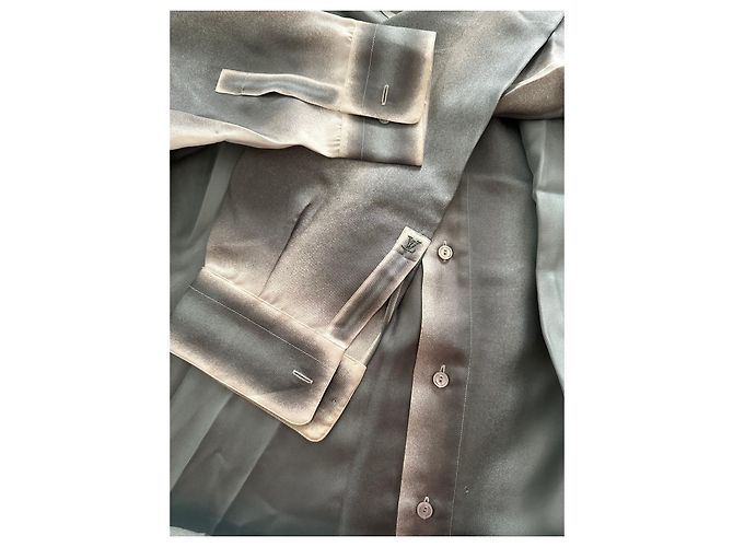 Louis Vuitton Camicia in seta stampata Multicolore - vista 12