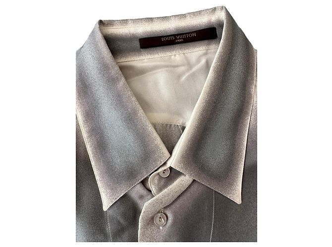 Louis Vuitton Camicia in seta stampata Multicolore - vista 3