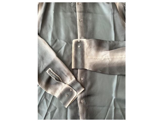 Louis Vuitton Camicia in seta stampata Multicolore - vista 5