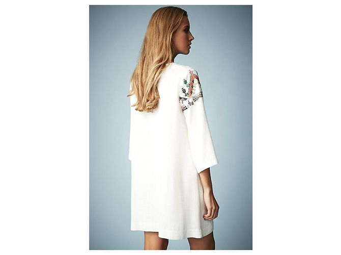 Kate Moss For Topshop Besticktes Tunikakleid Mehrfarben - Ansicht 5