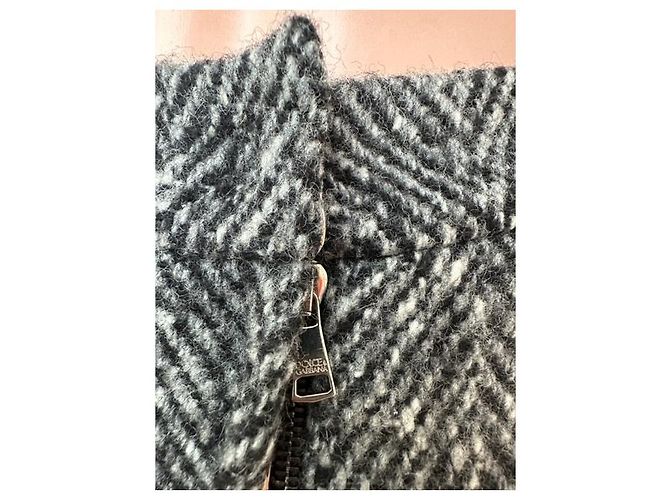 DOLCE & GABBANA ◆ Leoparden-Rockfutter Grau - Ansicht 4