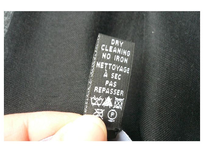 CHANEL Etole noire ultra douce cachemire Natale 2009 Neuve Nero - vista 6