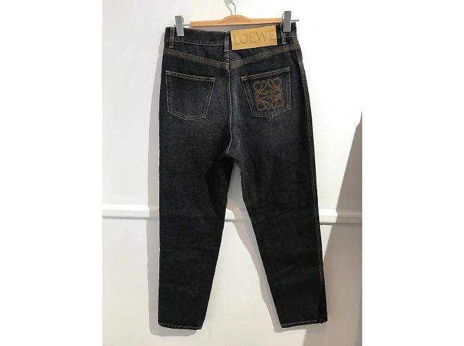 LOEWE Jeans T.FR 40 Cotone Blu - vista 3