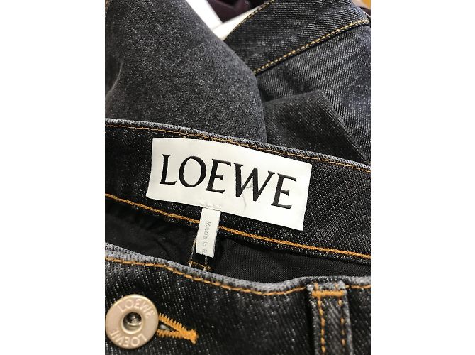 LOEWE Jeans T.FR 40 Cotone Blu - vista 5