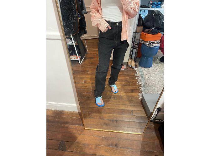 LOEWE Jeans T.FR 40 Cotone Blu - vista 9
