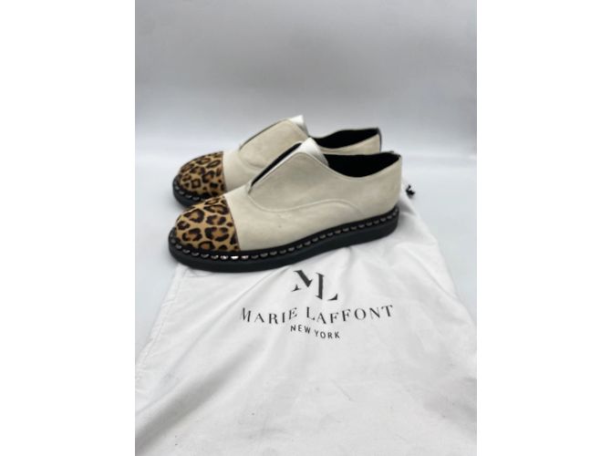 Autre Marque Bailarinas Marie Laffont T.EU 39 Ante Beige - vista 8