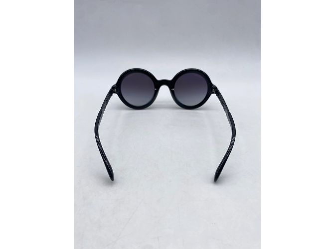 CHANEL Occhiali da sole T.  plastica Nero - vista 2