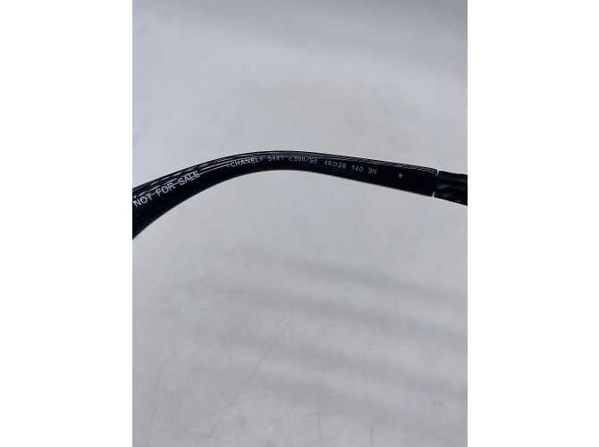 CHANEL Occhiali da sole T.  plastica Nero - vista 5
