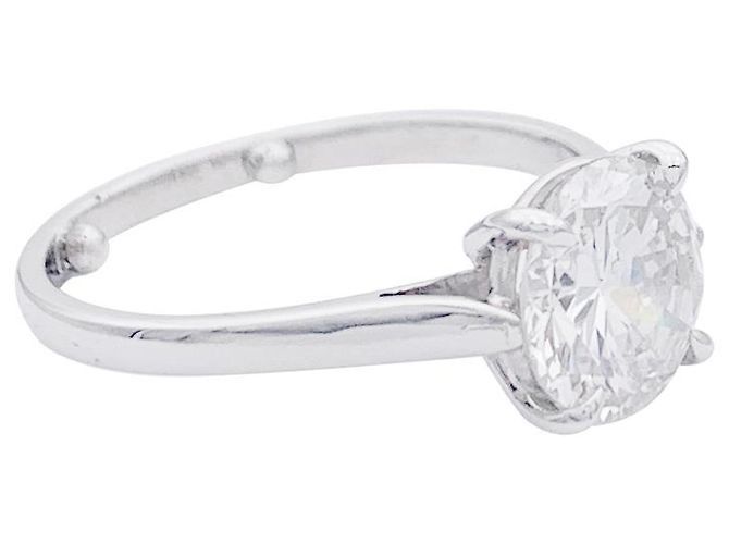inconnue Diamant-Solitärring. - Ansicht 4
