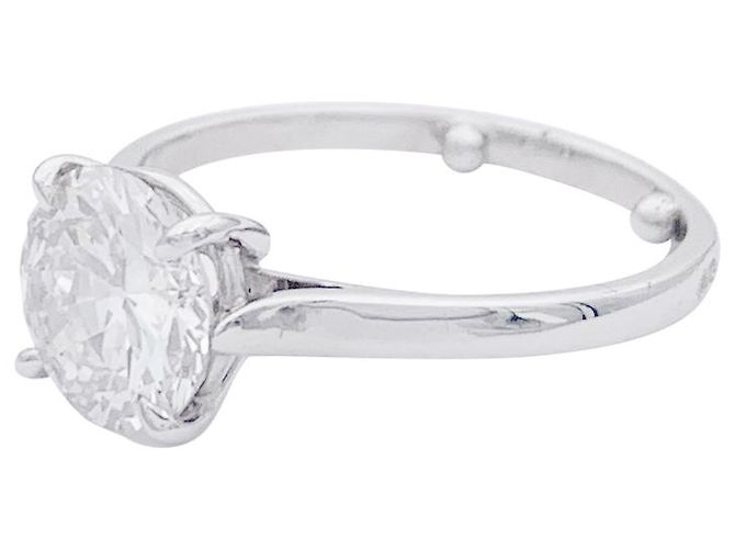 inconnue Diamant-Solitärring. - Ansicht 5