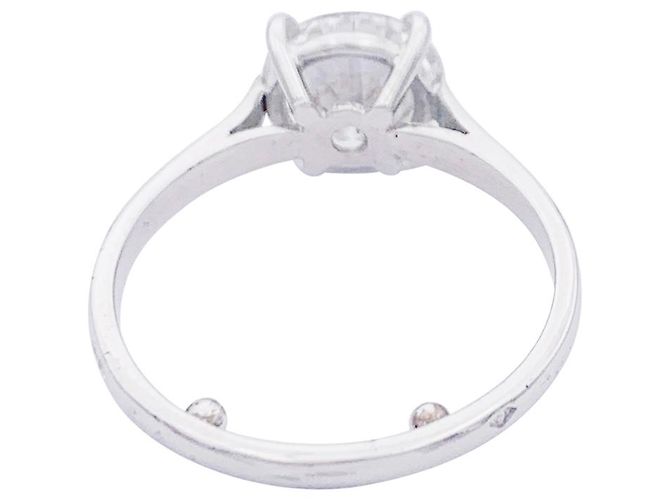 inconnue Diamant-Solitärring. - Ansicht 6