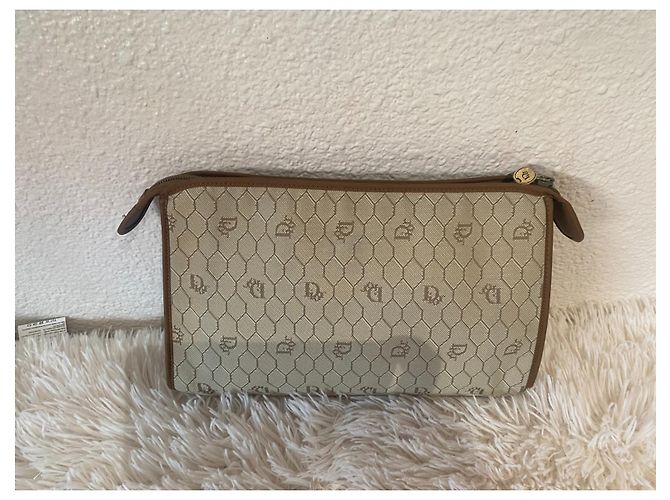 Set Borsa da Viaggio Christian Dior Beige in Tela - vista 11