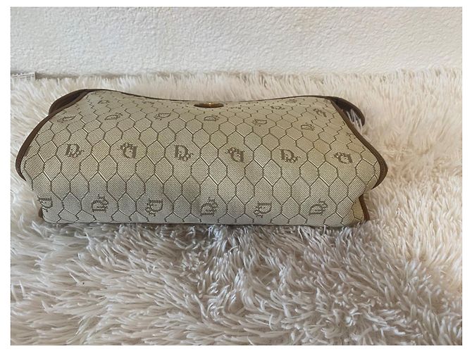 Set Borsa da Viaggio Christian Dior Beige in Tela - vista 12