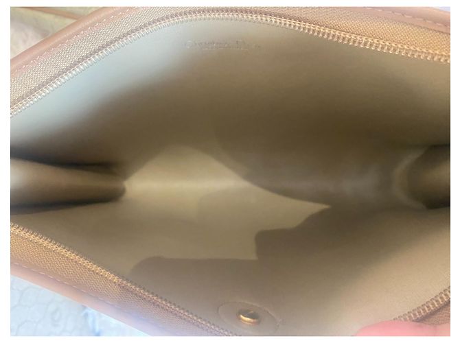 Set Borsa da Viaggio Christian Dior Beige in Tela - vista 13