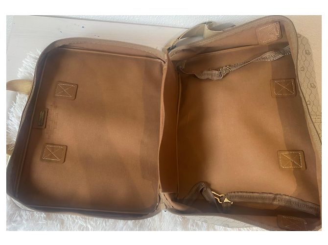 Set Borsa da Viaggio Christian Dior Beige in Tela - vista 5