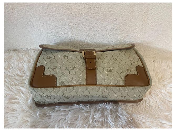 Set Borsa da Viaggio Christian Dior Beige in Tela - vista 8