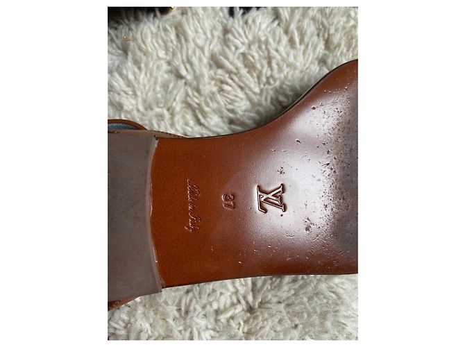 Louis Vuitton sandali 37 Marrone - vista 2