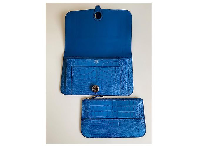 Hermès Purses, wallets, cases Blue - view 11