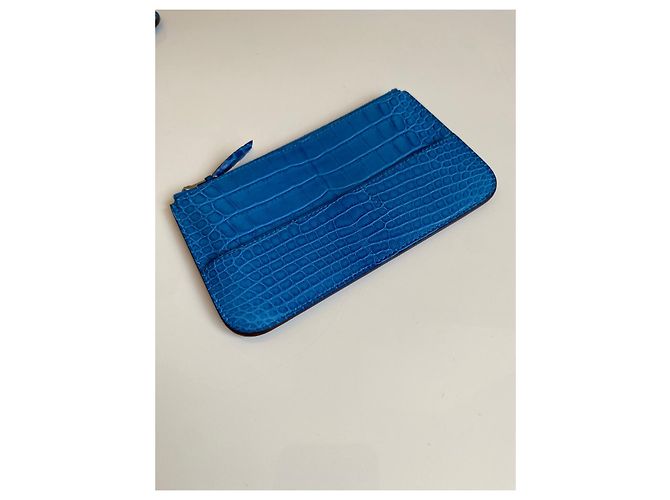 Hermès Purses, wallets, cases Blue - view 14