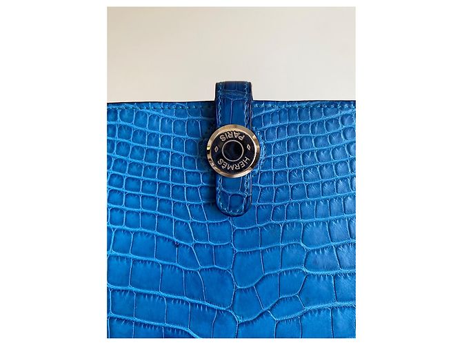 Hermès Purses, wallets, cases Blue - view 3