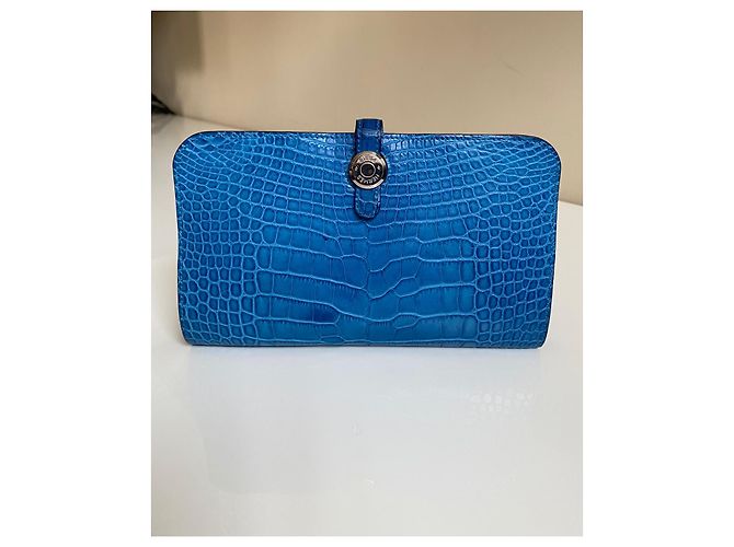 Hermès Purses, wallets, cases Blue - view 6