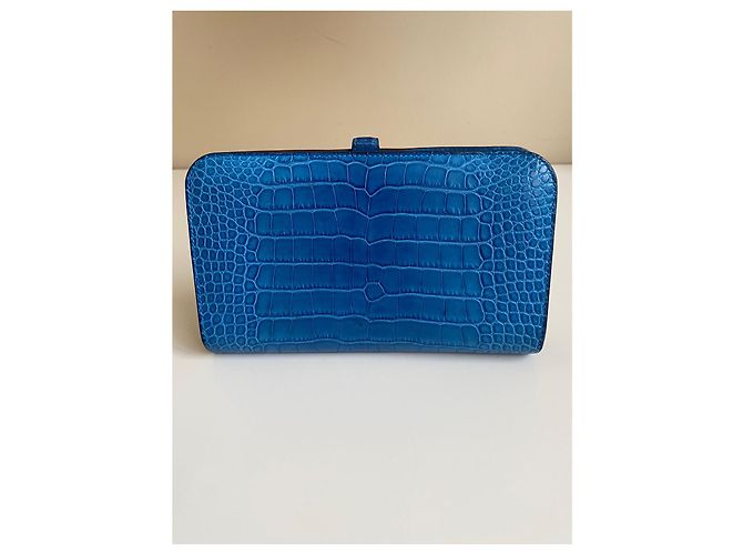 Hermès Purses, wallets, cases Blue - view 7