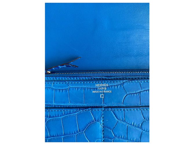 Hermès Purses, wallets, cases Blue - view 8