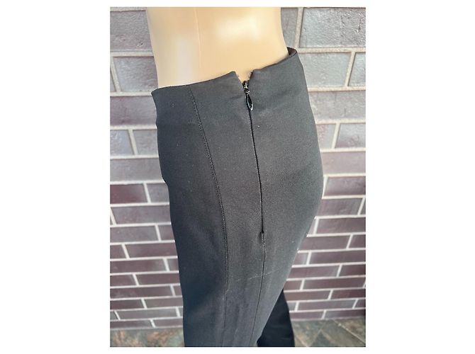 Pantalones elásticos negros Balenciaga de rayón - vista 5