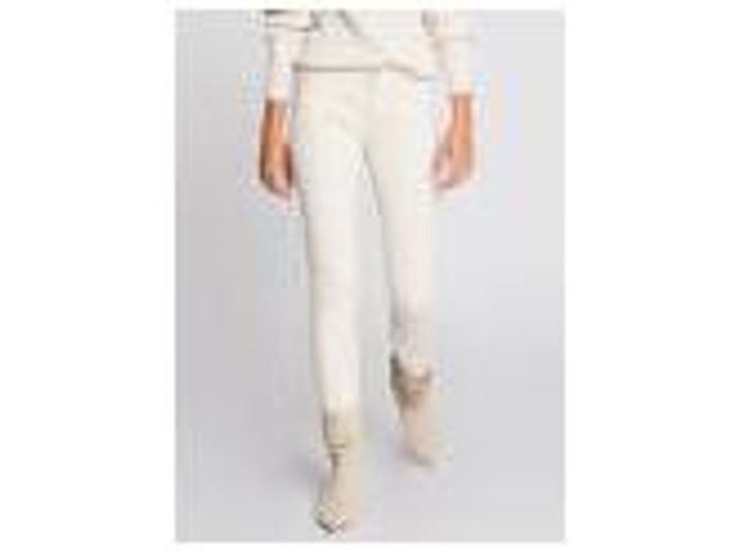 Autre Marque Pantalones Morgan de algodón marfil Blanco - vista 2
