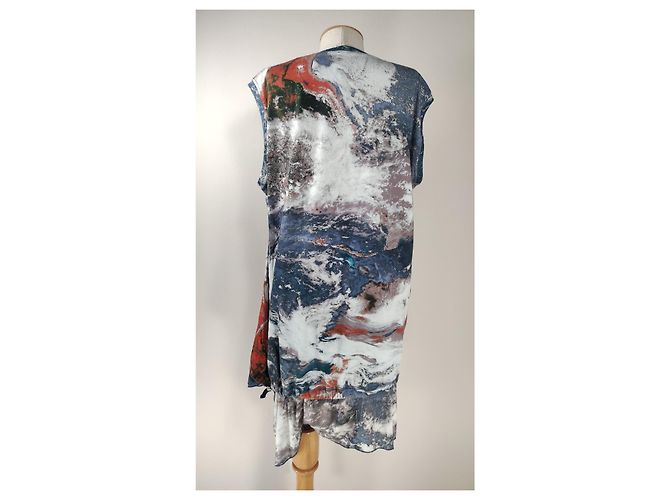 Abito Diesel in cotone multicolore - vista 3