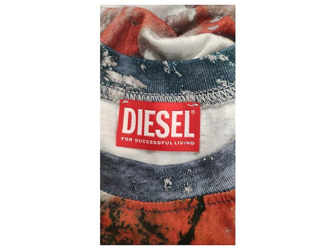 Abito Diesel in cotone multicolore - vista 4