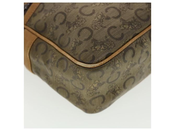 Céline CELINE C Borsa a tracolla in tela di macadam Beige Auth 41264 - vista 15
