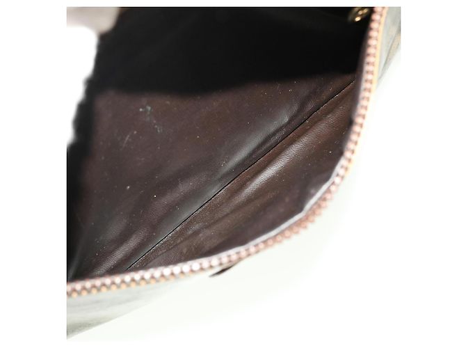 Céline CELINE C Borsa a tracolla in tela di macadam Beige Auth 41264 - vista 19