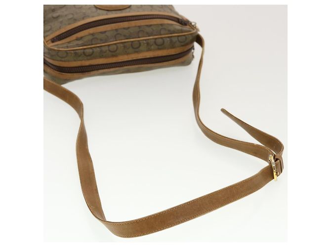 Céline CELINE C Borsa a tracolla in tela di macadam Beige Auth 41264 - vista 7