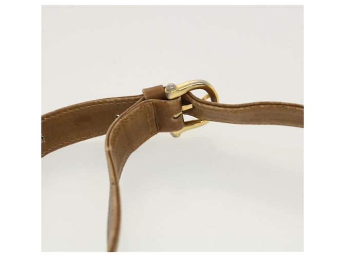 Céline CELINE C Borsa a tracolla in tela di macadam Beige Auth 41264 - vista 8